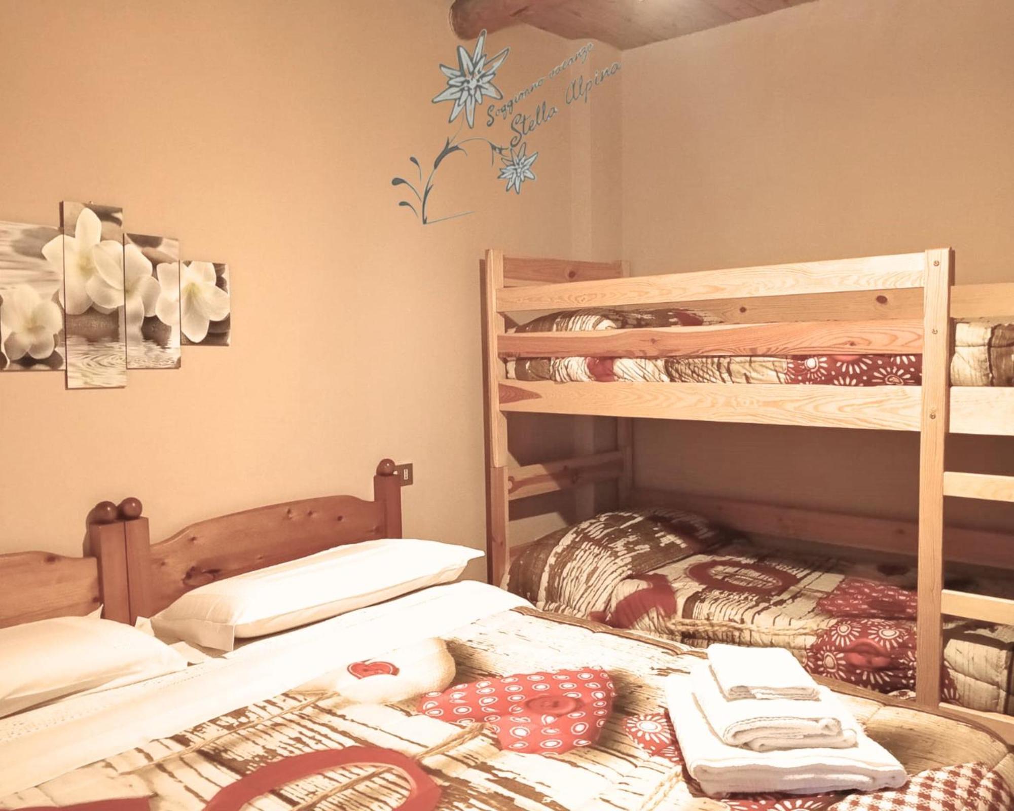Soggiorno Vacanze Stella Alpina Temù Kamer foto